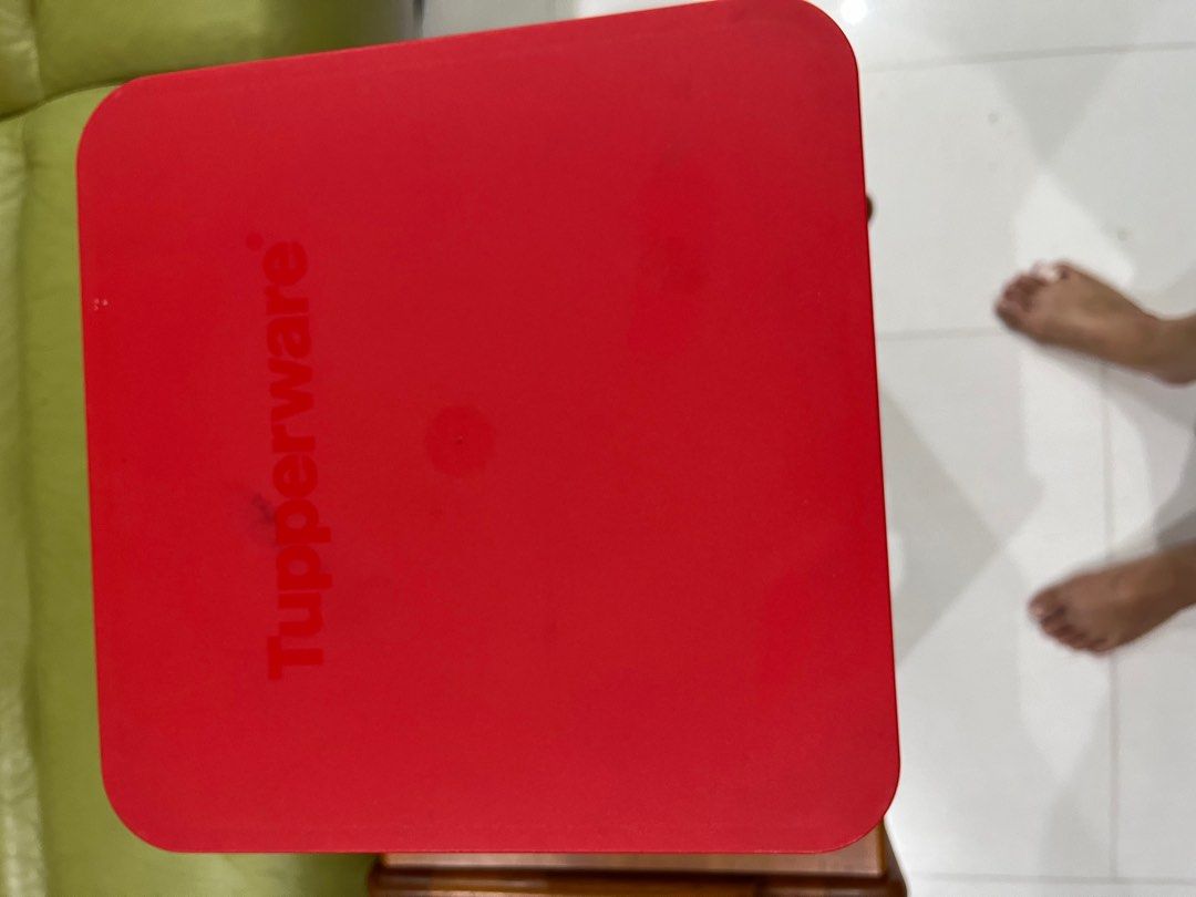 Tupperware rice bucket, Furniture & Home Living, Kitchenware ...