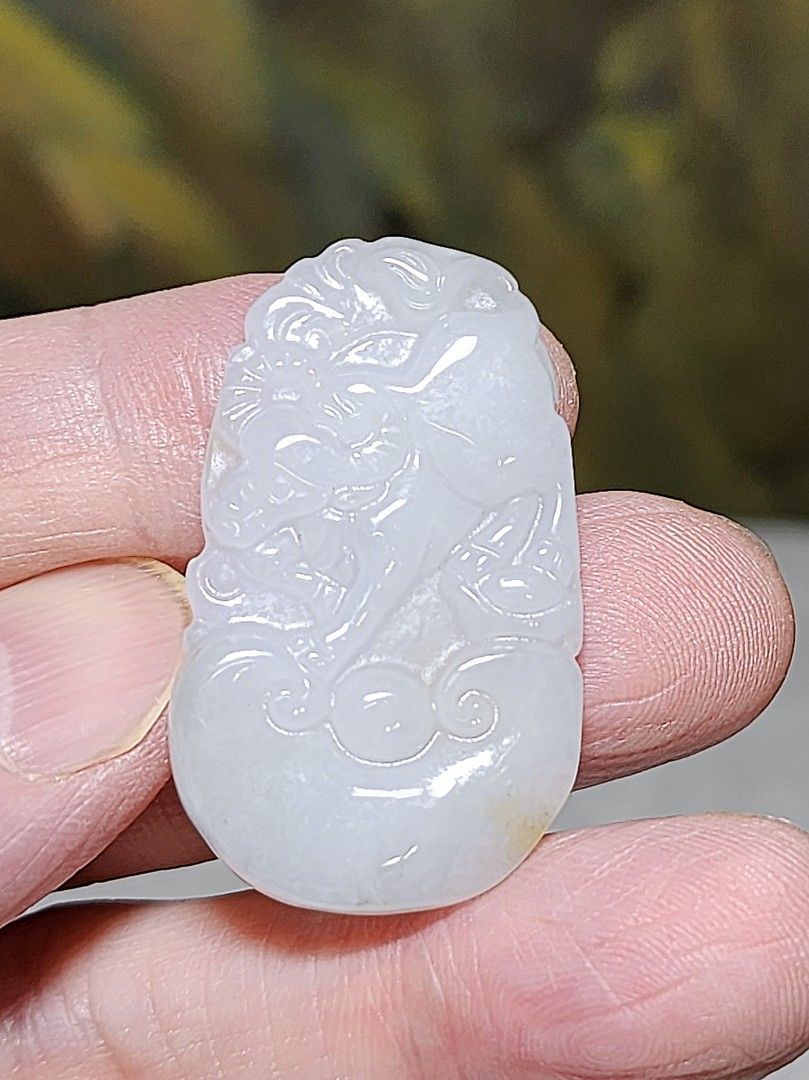 Chinese zodiac 2024 jade necklace