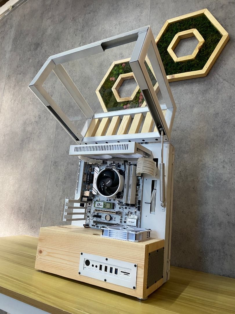 Unique White Gaming PC, Computers & Tech, Desktops on Carousell