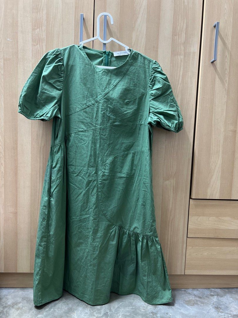 Valentino green dress online