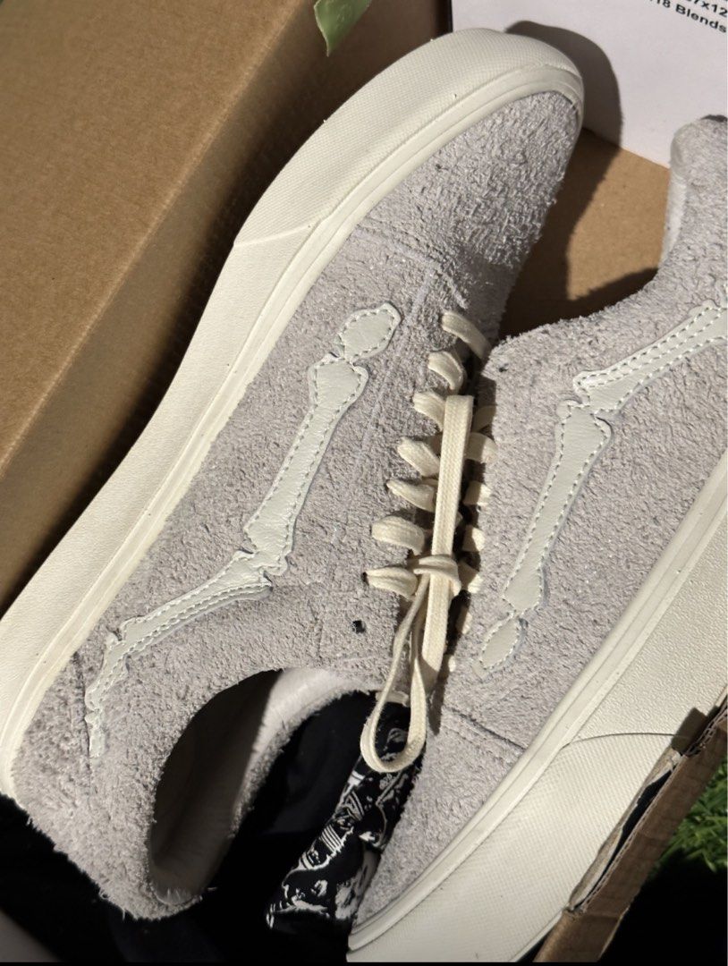 Vans old skool discount comfycush blends bones white