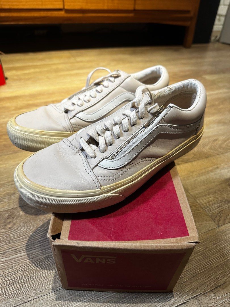 Vans old skool hot sale zip pink