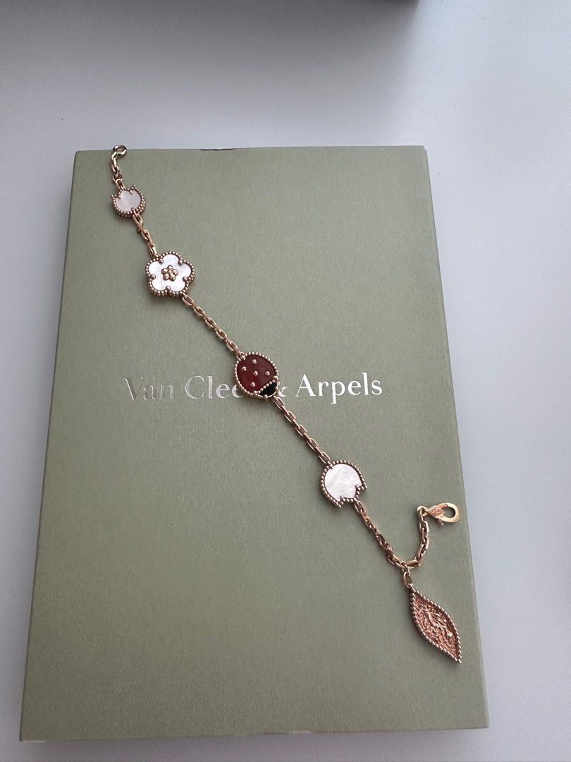 VCA Lucky Spring Bracelet Luxury Accessories on Carousell