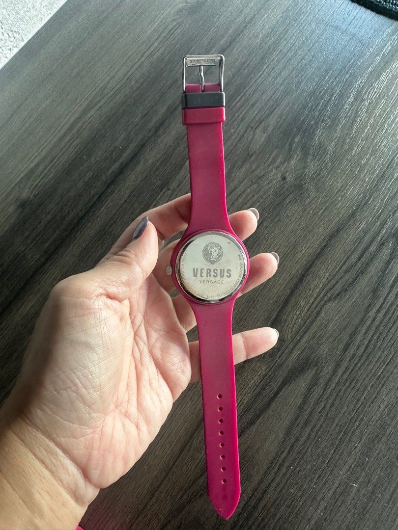 Versace silicone watch 2025