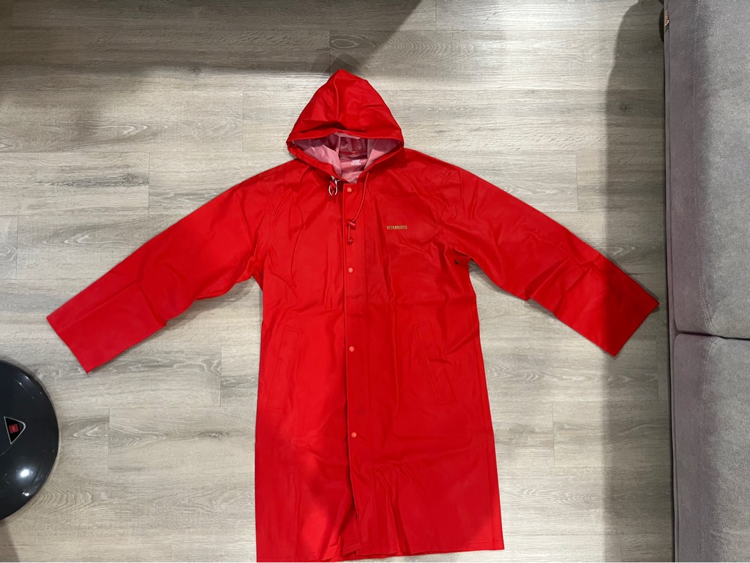 Vetements Rain Coat Men s Fashion Coats Jackets and Outerwear