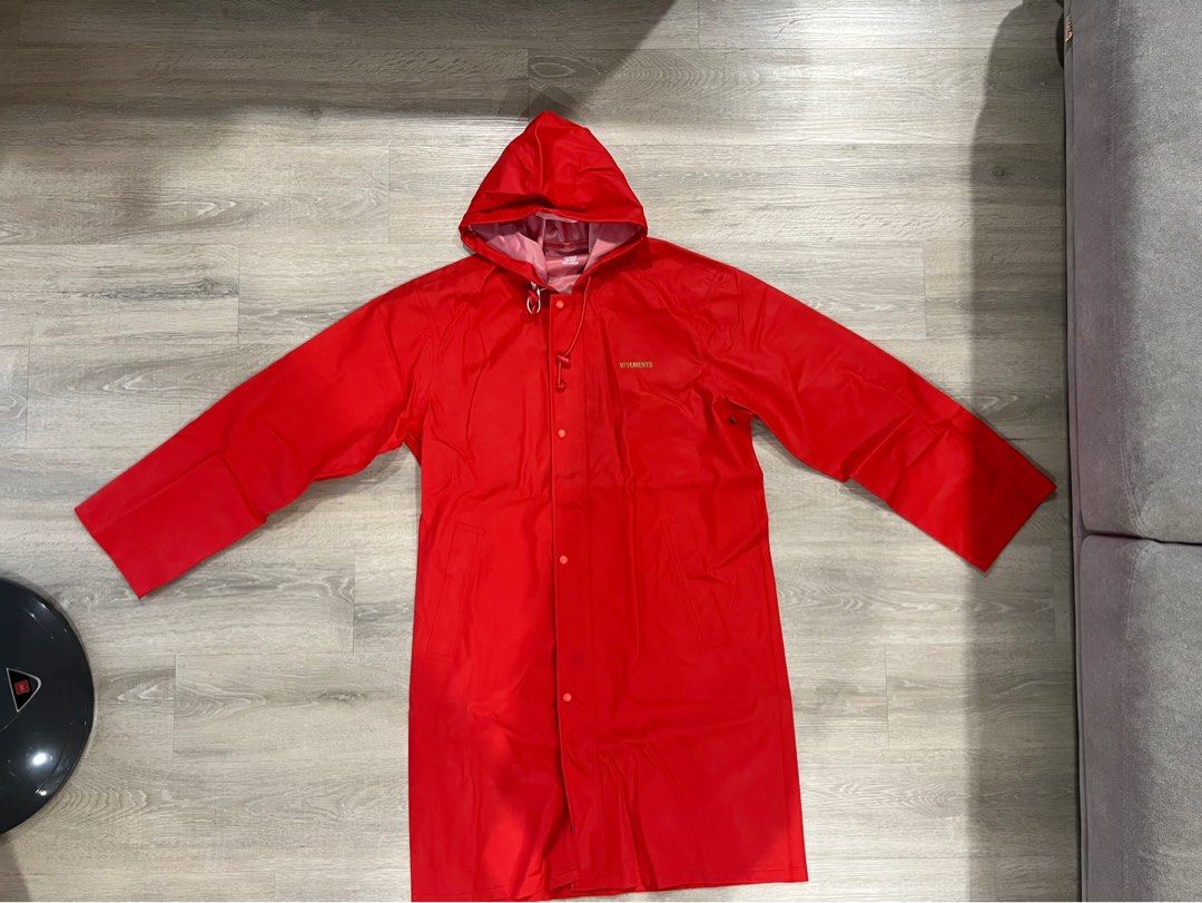 Vetements Rain Coat Men s Fashion Coats Jackets and Outerwear