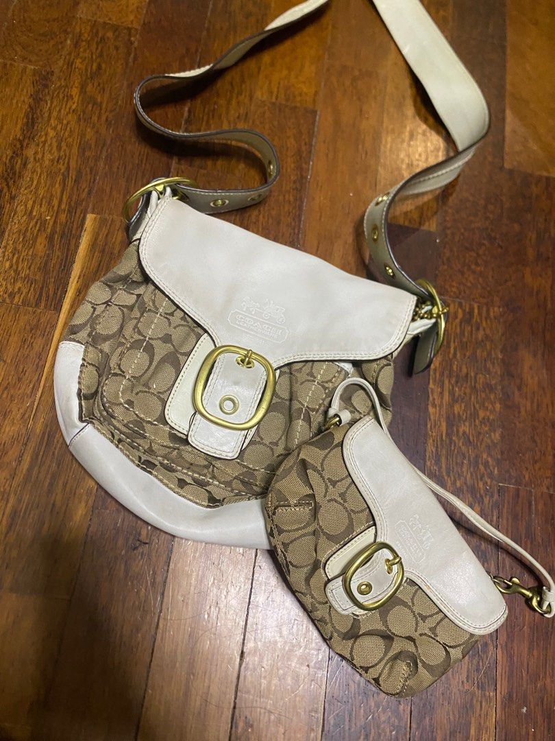 Vintage coach sling bag clearance