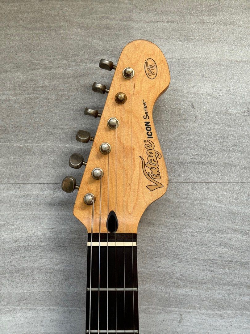 Vintage V6 Icon Stratocaster, Hobbies & Toys, Music & Media, Musical ...