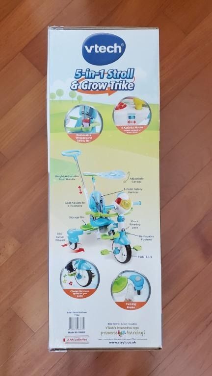 Vtech 5 in 1 top stroll grow trike