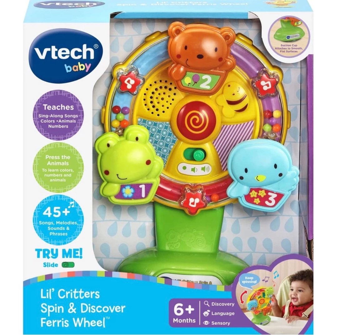 Vtech lil critters discover store and learn gym