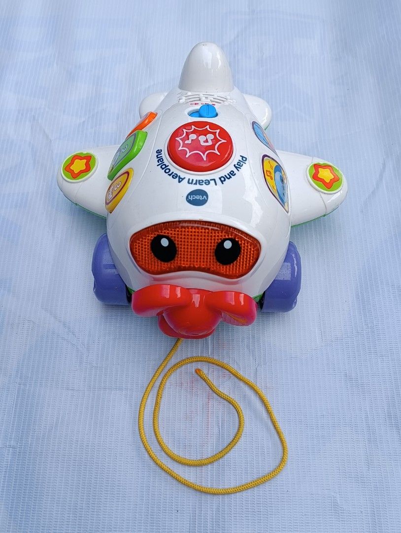 Vtech Play and Learn Aeroplane Hobbies Toys Toys Games on