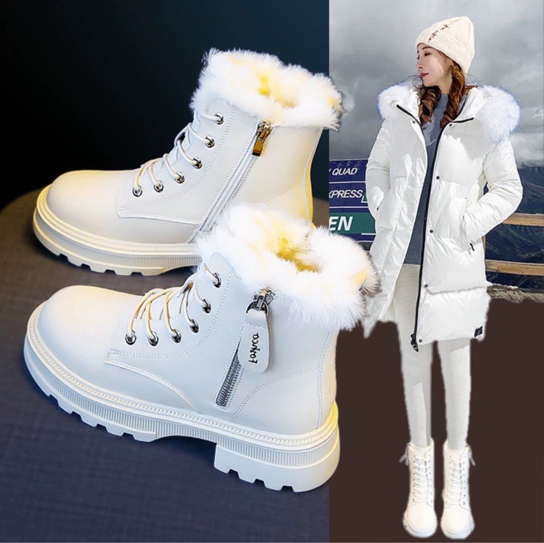 White winter snow new arrivals boots
