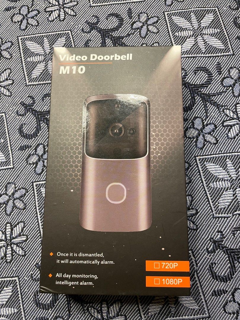 Wireless Battery Video Doorbell M10, Furniture & Home Living, Security