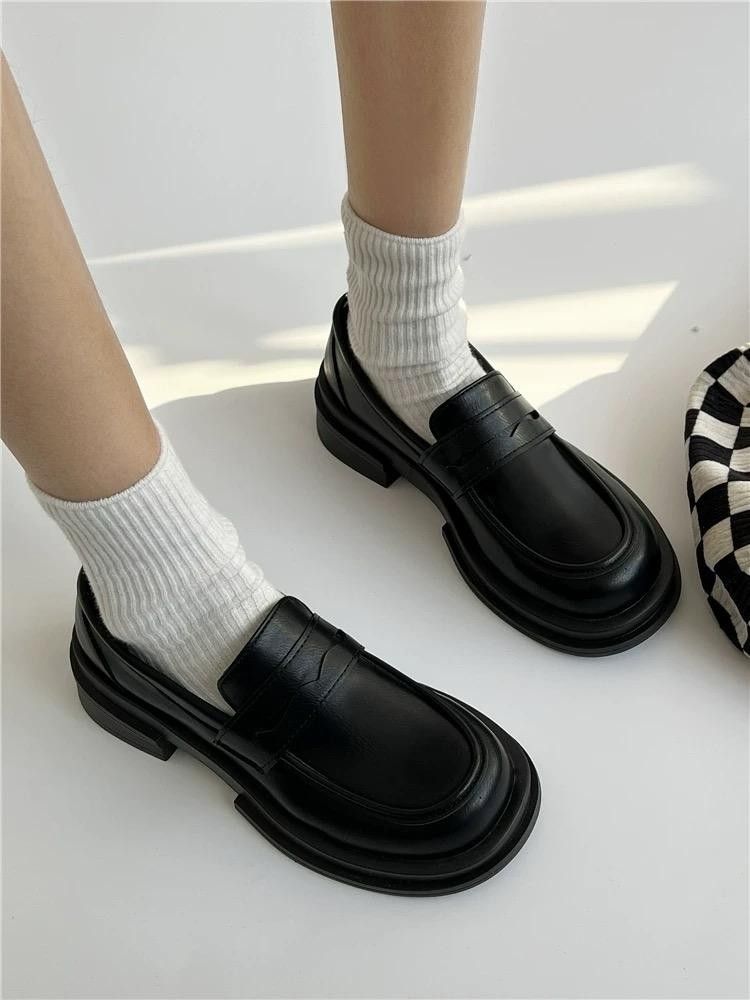 Wedge penny new arrivals loafers