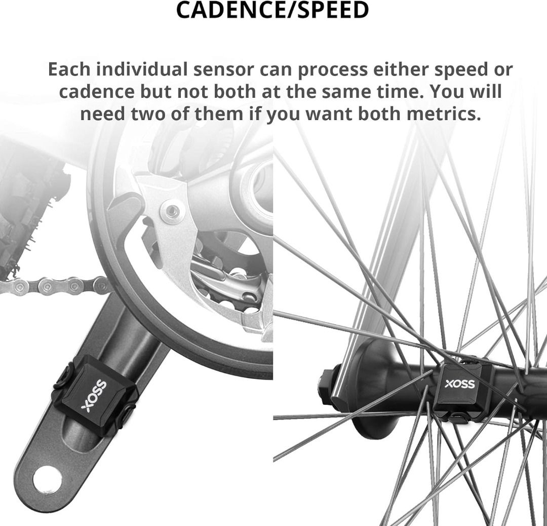 XOSS Bike Cadence Sensor Speed Sensor Speedometer Bicycle ANT