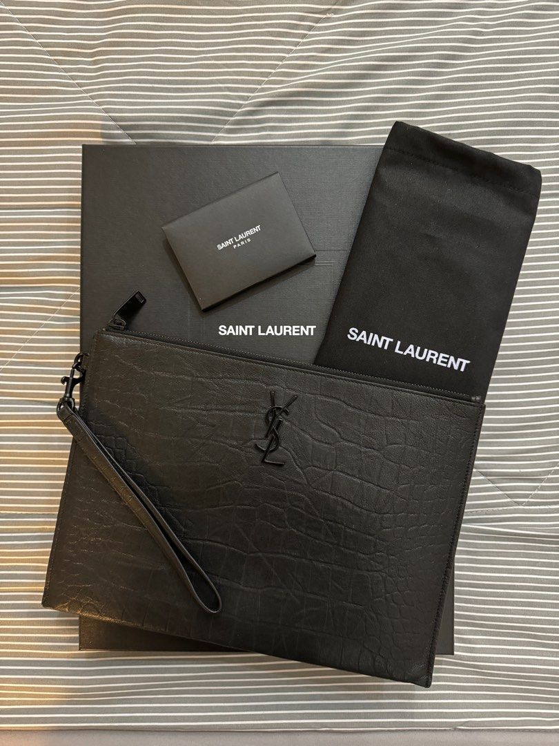 Saint laurent sale tablet pouch