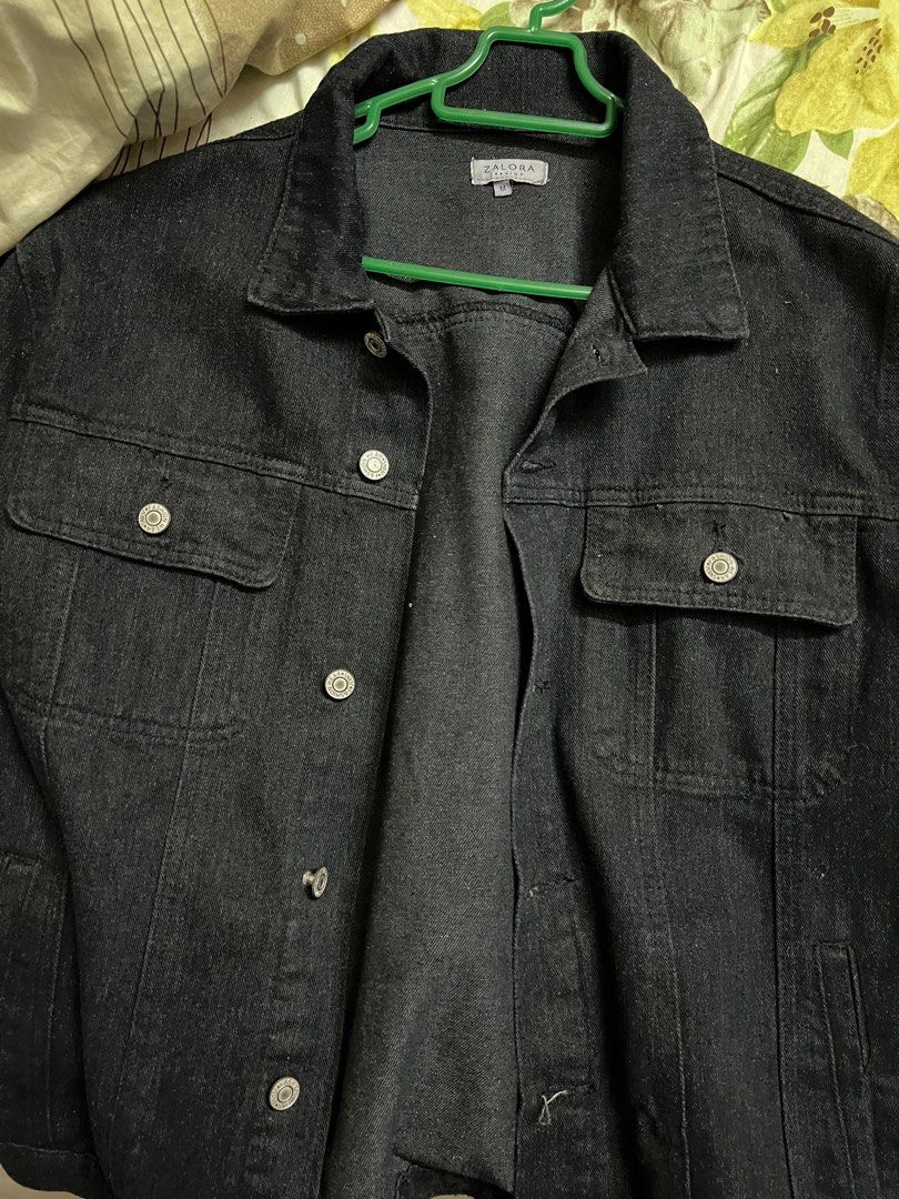 Zalora Basics Denim Jacket Men s Fashion Coats Jackets and