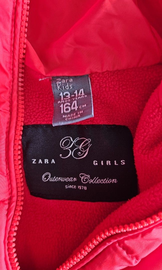 Zara Girls winter jacket size 13 14 Women s Fashion Coats