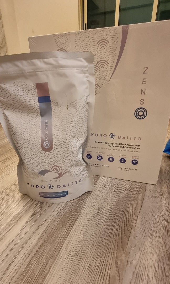 Zenso Big Racket ZENSO - Kuro Daitto, Health & Nutrition, Health Supplements, Health ...
