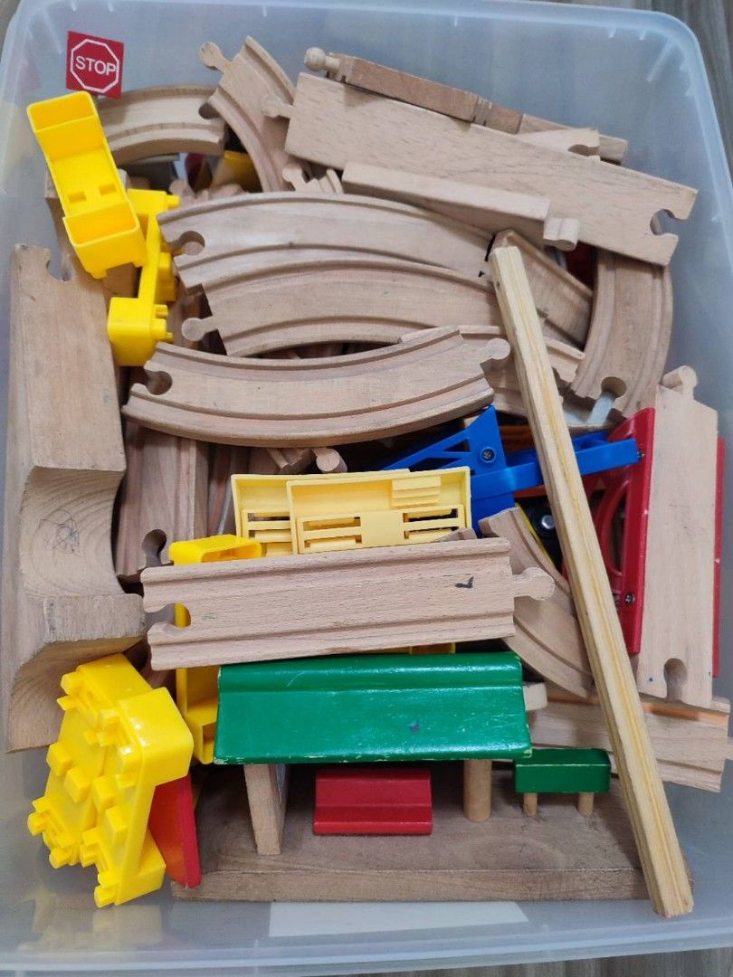 Wooden train best sale parts