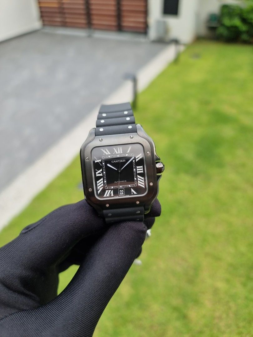 Cartier santos outlet movement