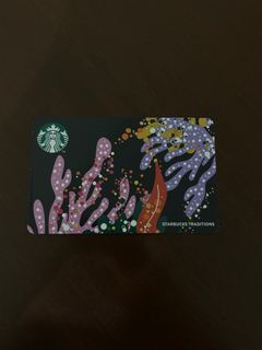 2024 Starbucks Traditions Card - 8 STARS ✨
