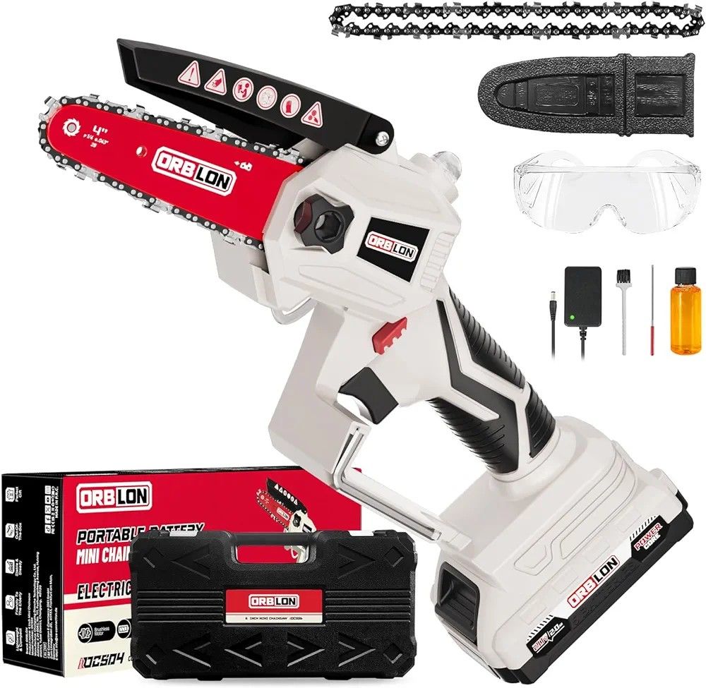 Dewalt cordless best sale mini chainsaw