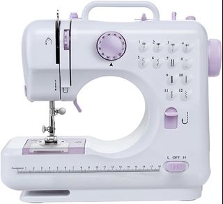 SEWPLUS | SP-030H High Speed Compact Sewing Machine For Beginners, 12  Build-in Stitches, 500RPM Speed, Any Speed by Foot Pedal