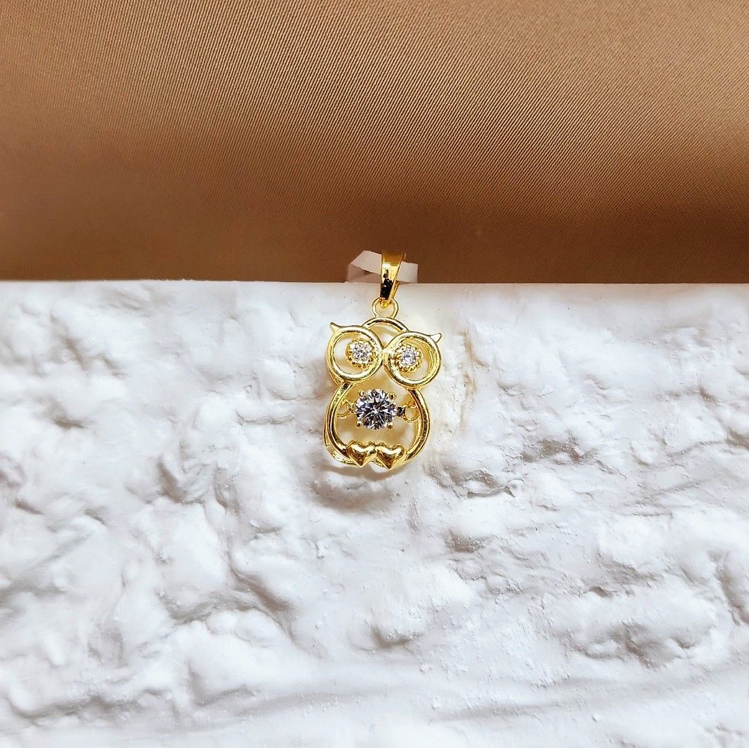 Cz discount pendants gold