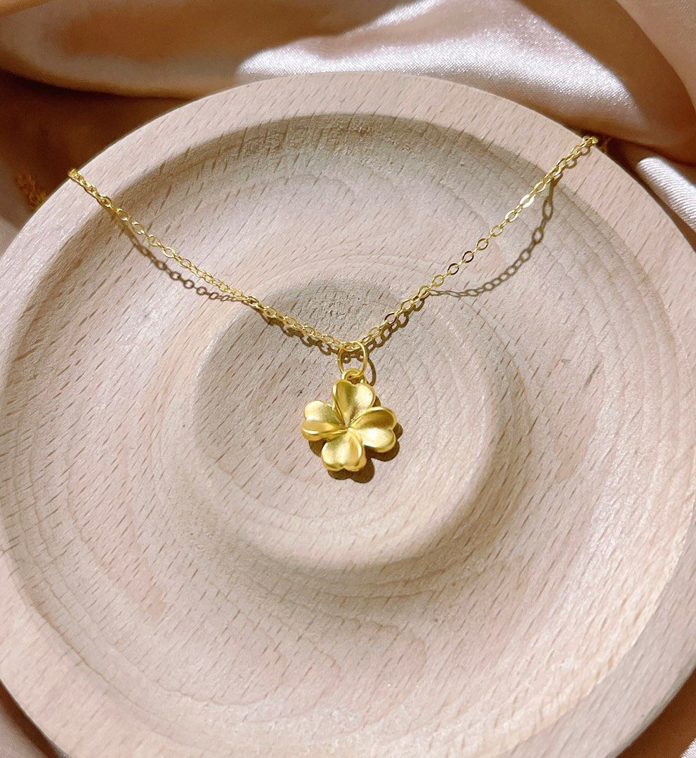 Pure gold hotsell long necklace