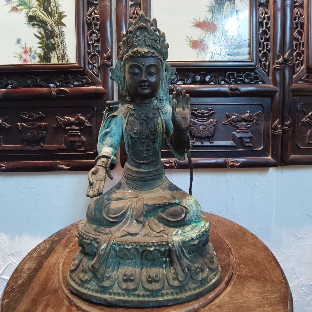 舊藏青銅佛像, 興趣及遊戲, 收藏品及紀念品, 古董收藏- Carousell
