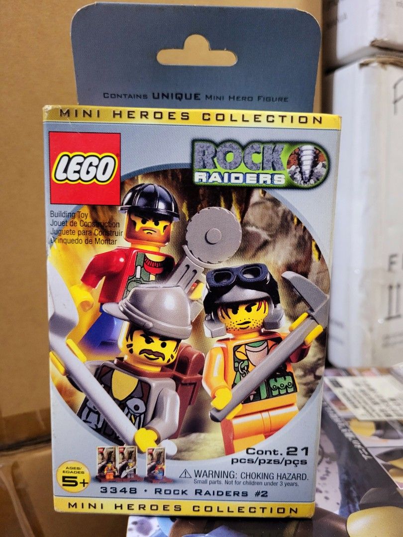 全新未開封LEGO 3348 Rock Raiders, 興趣及遊戲, 玩具& 遊戲類- Carousell