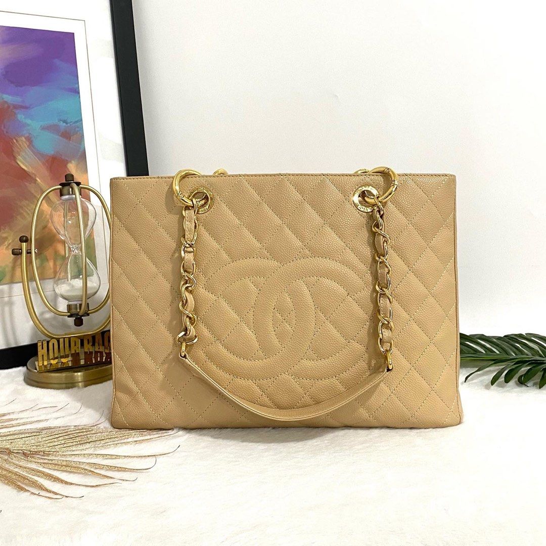 Authentic chanel hot sale tote bag