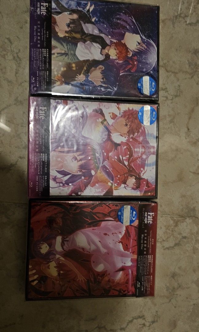 劇場版Fate stay night Heaven's Feel 藍光完全生産限定版blu ray bd presage flower 凜櫻hf  sakura heaven fgo fsn grand order saber