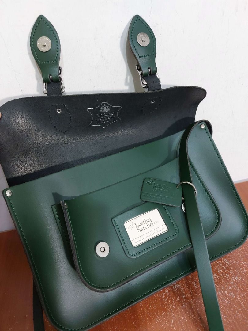 Leather hotsell satchel co