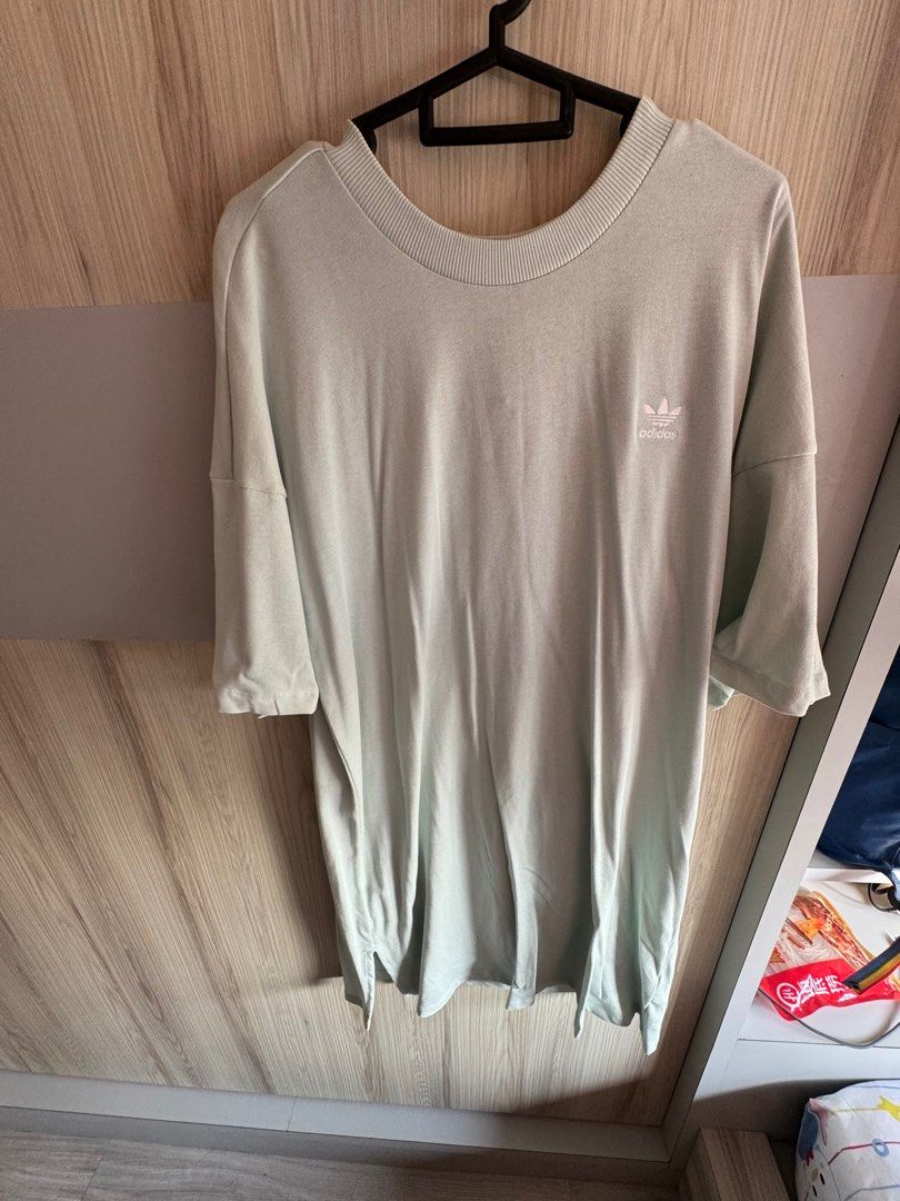 Adidas originals t-shirt new arrivals dress in mint green
