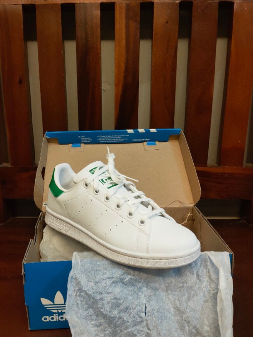 Stan smith top junior vert pastel