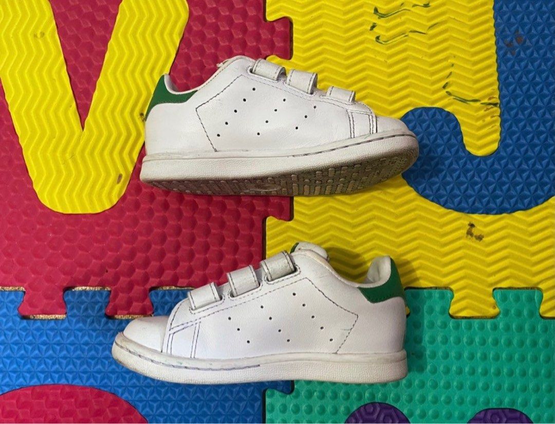 Adidas stan smith kids top yellow