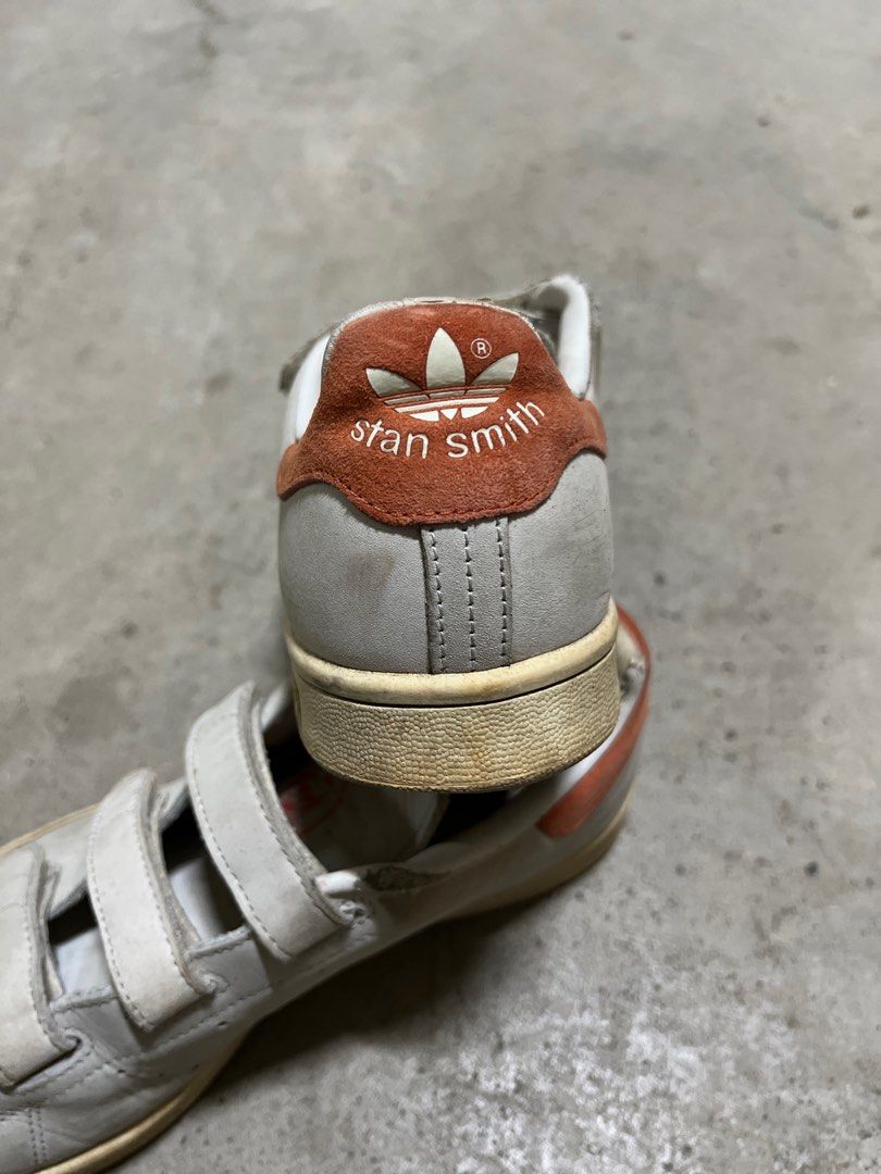 Stan smith shop velcro rouge