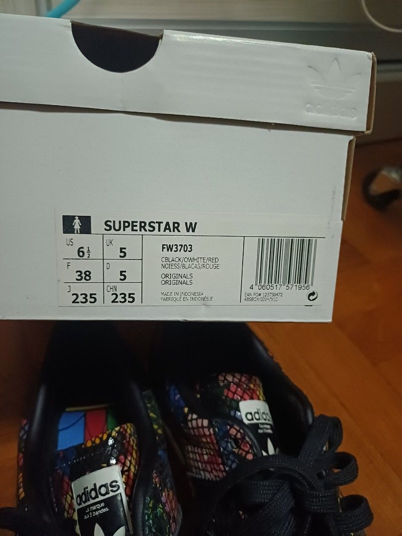 Adidas Superstar W Model FW 3703 Women s Fashion Footwear Sneakers on Carousell