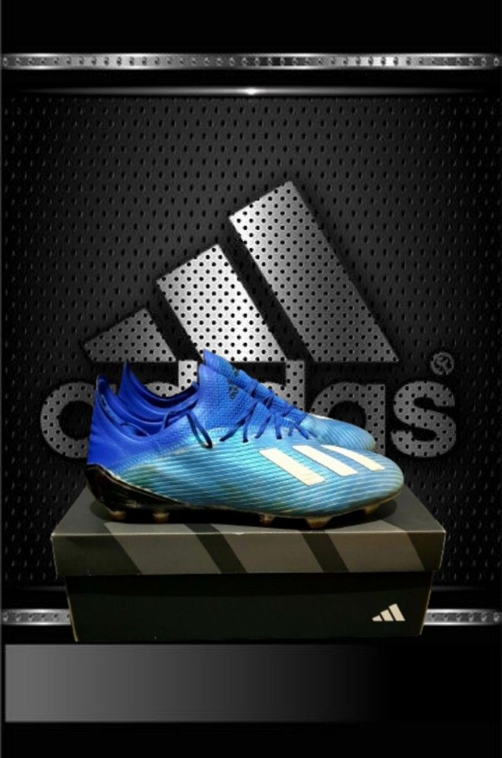 Adidas X 19.1 Navy Blue Muller Gabriel Mkhitaryan Men s Fashion Footwear Boots on Carousell