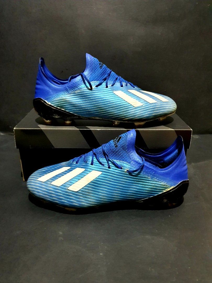 Adidas X 19.1 Navy Blue Muller Gabriel Mkhitaryan Men s Fashion Footwear Boots on Carousell