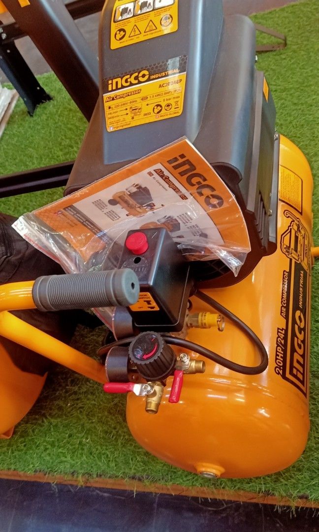 Air compressor 2hp, Commercial & Industrial, Construction Tools ...