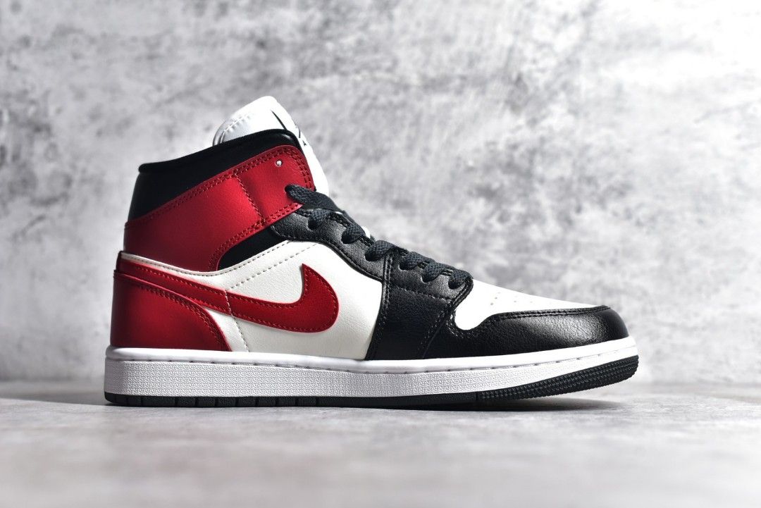 Men's jordan black and shop red shoes