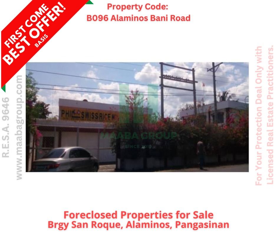 Alaminos Bani Warehouse for Sale in Pangasinan, Property, For Sale