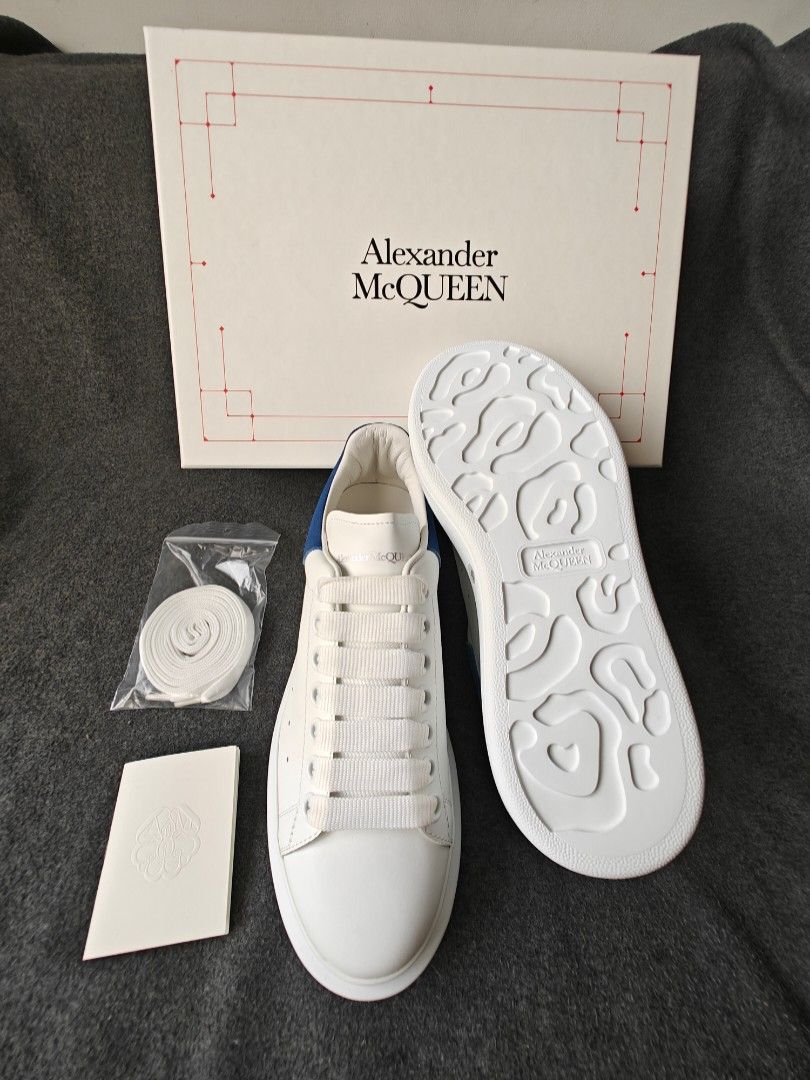 Alexander mcqueen sneakers navy blue outlet