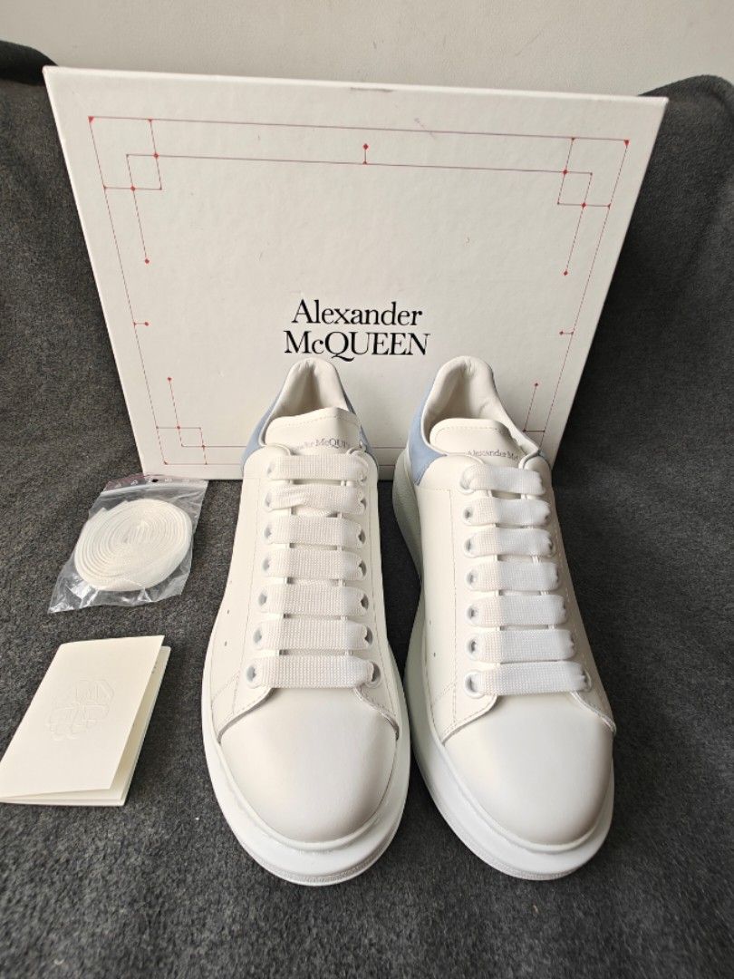 Alexander mcqueen shoes light blue top
