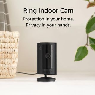 LIMITED SALE Ring Indoor Cam (2nd Gen) | latest generation, 2023 release | 1080p HD Video & Color Night Vision, Two-Way Talk, and Manual Audio & Video Privacy Cover, Pet Friendly | White, Black | much better than TP-link, Xiaomi | iPhone iPad Compatible