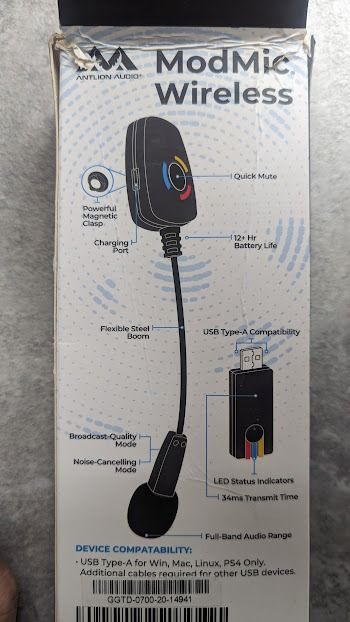 Antlion 2025 modmic ps4
