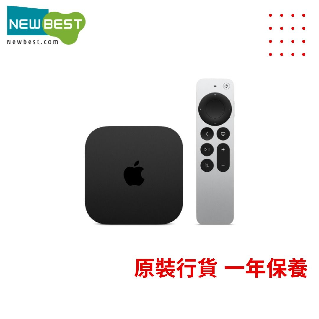 その他 Apple TV 4K 128GB Wi-FI +Ethernet(A2843) Apple TV 4K Wi‑Fi + Ethernet com 128 GB de armazenamento